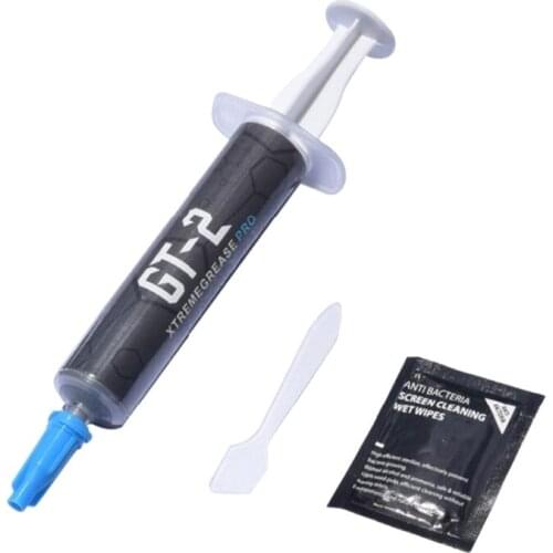 C1FB Pccooler GT-2 2G 4G Syringe Silicone Thermal Grease Paste 9.8 W/m. K for Amd Intel CPU Heatsink Fan Cooling VGA Compound