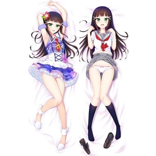 LoveLive Sunshine Pillow Case Anime Dakimakura Waifu Otaku Hugging Body Kurosawa Dia Pillowcase Cosplay Customize DIY Cover