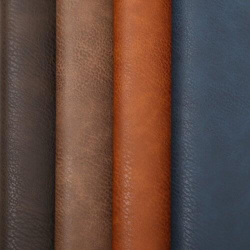 A4 Litchi Pattern Faux Horse Skin Pattern Leather Fabric For Sewing Artificial Synthetic Pu For DIY Material Hademade Fabric