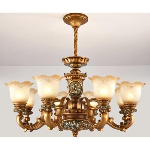 Chandelier Retro Industrial Wind Lamps Restaurant Internet Cafe Decoration Chandelier European Resin Loft Wind Lamps Chandeliers