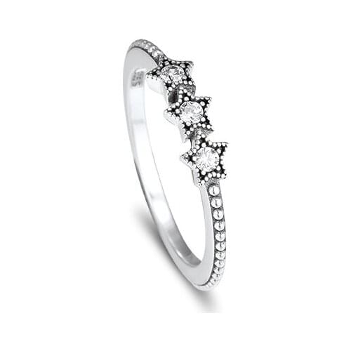 Celestial Stars Ring Authentic 925 Sterling silver Jewelry Ring For Woman European Style Silver Rings For Jewelry Making
