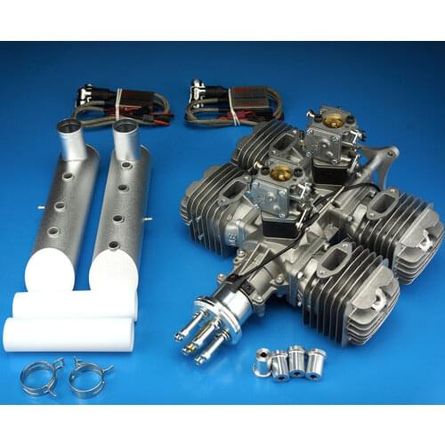 Latest Updated DLE222 222cc Gasoline engine for RC Airplane 21.5HP/7500rpm NIB