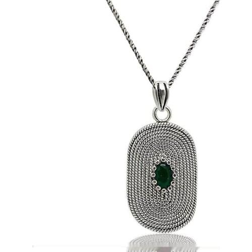 Silver Handmades Filigree Lady Necklace