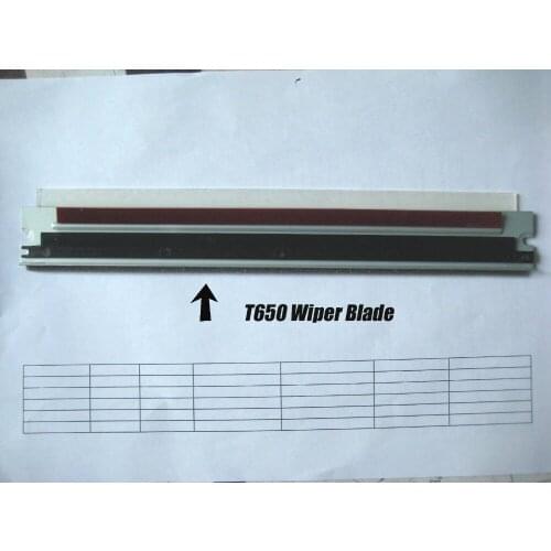 Free shipping compatible blade for Lexmark T650N T650DN T652DN T654DN x651 x652 x653 x656 wipper cleaning blade cleaning blade