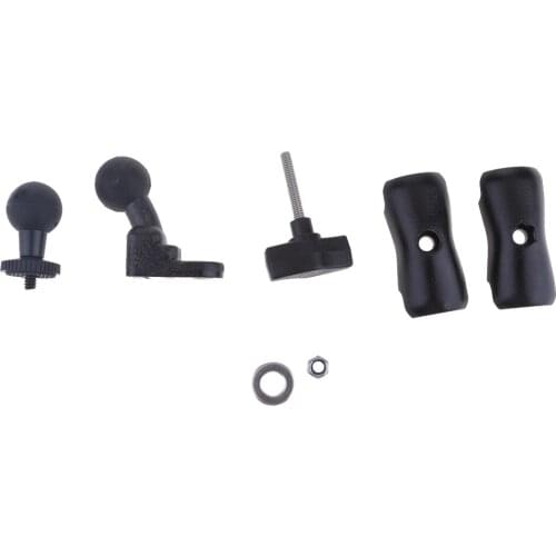 Motorcycle Socket Arm Standard 1/4" Mounting Pattern for GPS Camera Phone