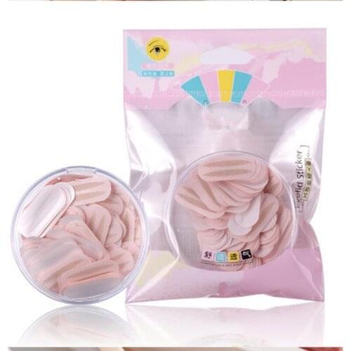 1Box 150 pair Magic Invisible Double-fold Eyelid Sticker Lace Fiber Narrow Tape Self-adhesive Natural Eye Tape Makeup Tool T0608