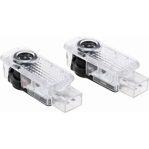 2 Pcs For Mercedes Benz W211 2003-2007 Car Led Door Light Auto Laser Welcome Lamp HD Projector Ghost Shadow Step Luces New