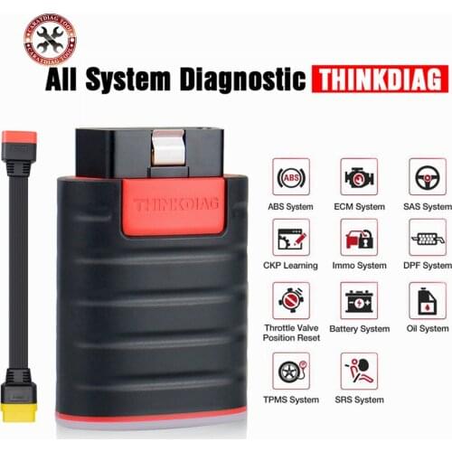 2021 Newest ThinkDiag full system OBD2 Scanner easydiag Car Diagnostic Tool with 16 reset function easy diag with obd2 cable