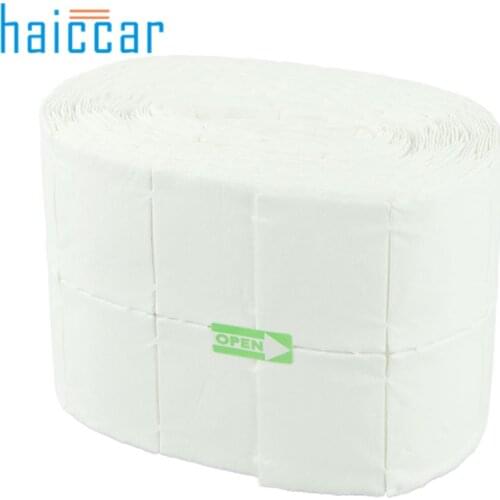 HAICAR New High Quality 500 Lint Free Each Roll Nail Wipes Cotton Pad Gel Acrylic Nail Polish Remover Pretty Nail Polish Remover