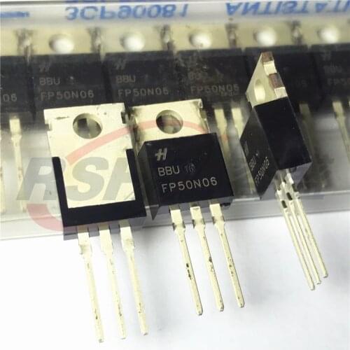 HFP50N06 FP50N06 50N06 60V 50A TO-220 new original 10pcs/lot