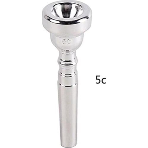 5C Size Metal Trumpet Mouthpiece Trumpet Musical Instruments Accessories Parts for Brass Musical Instrument Performance