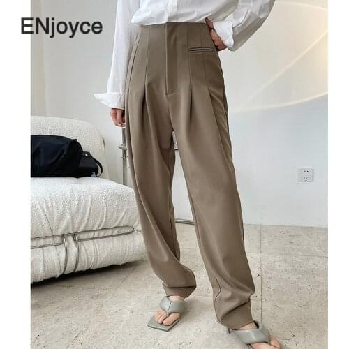 OFEMCINE Women's Tapered Trousers