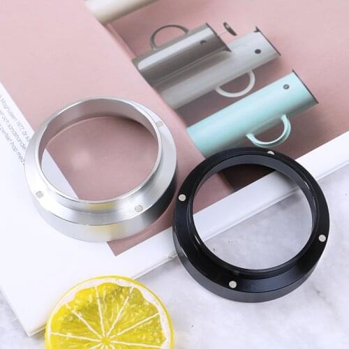 Brewing Bowl Coffee Powder For Coffee Funnel Portafilter 53mm Stainless Steel Intelligent Dosing Ring