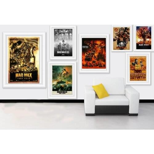 L0047 Mad Max Fury Road Movie Silk Fabric Poster Art Decor Indoor Painting Gift