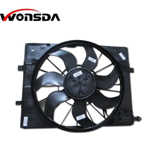Fit for Mercedes-Benz W222 Electric Fan Radiator Brushless Motor Fan engine cooling condenser new aftermarket parts Assembly