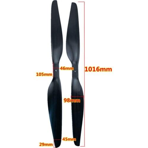 DIY 40 inch carbon fiber propeller 4013 multi copter propeller T motor propeller [INNLOI UAV Custom-made Agricultural UAV Drone]