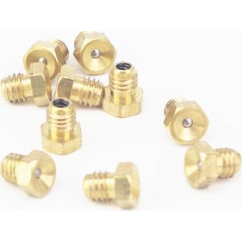 M6 Pitch 1mm Metric Male Flush Straight Grease Zerk Nipple Fitting For Grease Gun Machine Tool Accessories