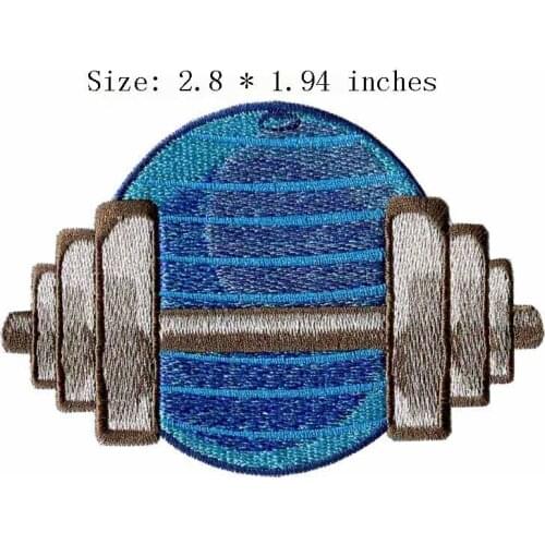 The world 2.8"wide embroidery patch for custom made iron on patches/br/futurama