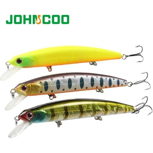 JOHNCOO Sinking Fishing Lures Hard Bait 90mm 8.7g Minnow Crankbait Wobblers Swimbait Artificial Japan Bass Pike Lures