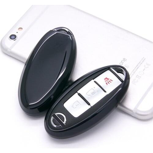 TPU Car Key Case Cover Key Protection Shell For Nissan Qashqai J10 J11 Juke X-trail Note Almera Teana Tiida Woman Man Key Bag