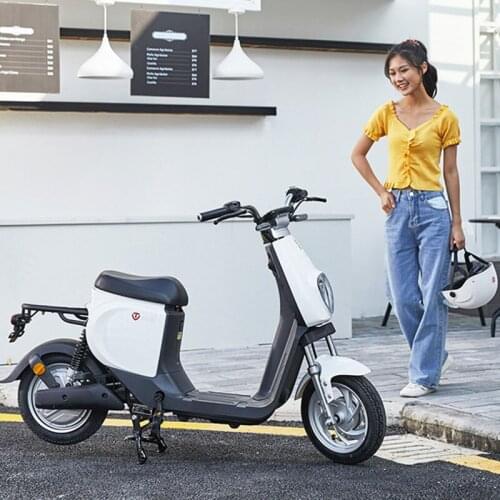 Smart Electric Bicycle 350 Power For Adults 48v 14/20ah Lithium Battery Bike With 10 Inches Tire