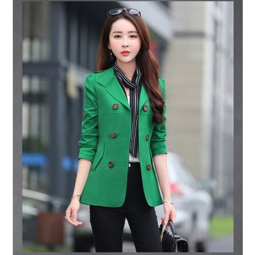 Jacket Feminino 2020 Short Trench Coat Women Autumn Spring Womens Windbreaker Outwear Trench Female Candy Color Mujer Coat