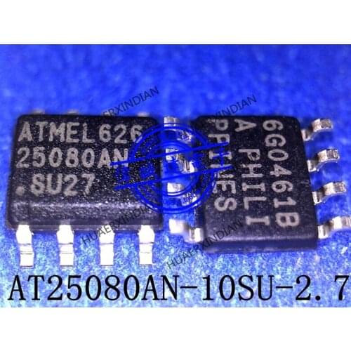 1Pieces new Original AT25080AN-10SU-2.7 25080AN-SU27 SOP8 In stock real picture