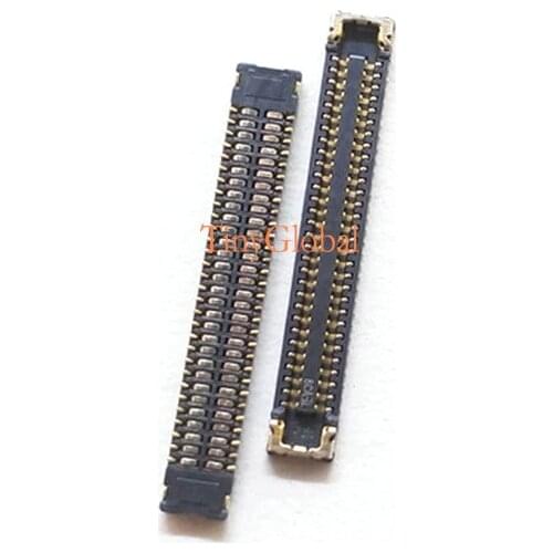 2pcs/lot USB Charger Charging Dock Port FPC Connector replacement for Xiaomi Poco F2 Pro logic on motherboard 60pin