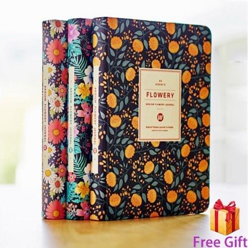 2020 Flowery Daily Weekly Monthly Planner A5/A6 Notebook Time Memo Planning Organizer Agenda School Office Supplies FREE GIFT
