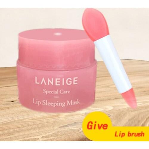 3g South Korea lip care sleep mask night sleep maintenance Moisturizing Lip Gloss Pink Lip bleach cream Nourishing Lip Care