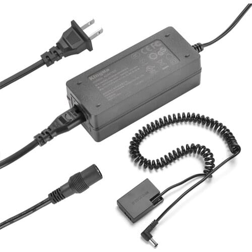 KingMa LP-E17 LPE17 Dummy Battery AC Power Supply Adapter for Canon EOS RP 77D 850D 800D 760D 750D 200D II 200D M5 M6 Mark II M3