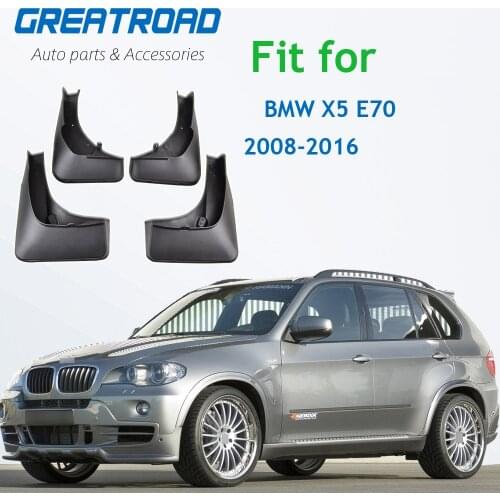 Car Fender Flares Mud Sludge Splash Guards for BMW X5 E70 2008-2016 Mud Flaps Mudguards Mudflaps