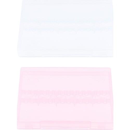 14-in-1 Nail Drill Bits Holder Dustproof Stand Displayer Organizer Container,Size: 9.8 x 7cm/3.86 x 2.76inches