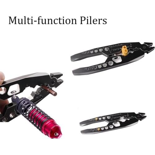 Metal Clamp Multi-function Shock Absorber Pliers Ball Head Pliers Clip RC Car Mode for Traxxas HSP Car RC Car Mode Parts
