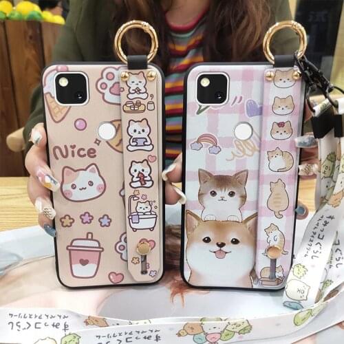 Soft New Phone Case For Google Pixel 4A For Girls TPU Beautiful Back Cover For Woman Cute