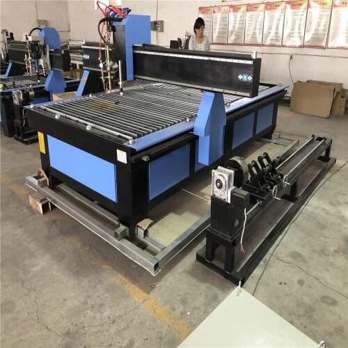 Cheap 63/100/200 amp plasma cutter 1325/table cnc plasma cutting machine with 4 axis cnc flame plasma machine for metal pipe