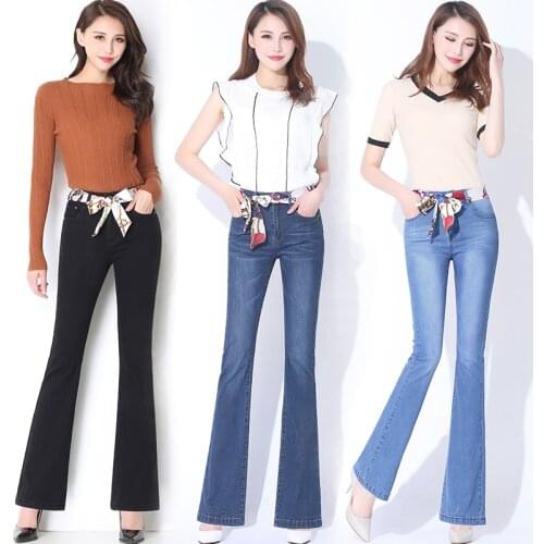Newsosoo Womens High Jeans