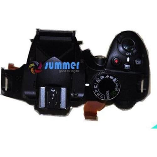 Original open unit For Nikon D3200 Top Cover Outer Shell With Flash unit camera repair part free shipping