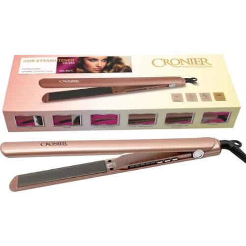 Up to 950℉professional flat iron straightening iron hair straightener tourmaline ceramic plate straightening salon tool 220-240v
