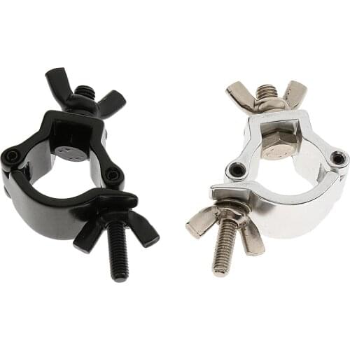 Heavy Duty Stage Light Hook Clamp Fit 18mm-21mm OD Tubing Pipe Percussion Instruments
