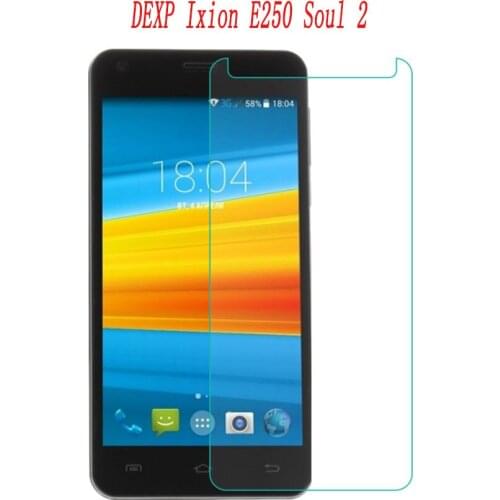 Smartphone Tempered Glass for DEXP Ixion E250 Soul 2 9H Explosion-proof Protective Film Screen Protector cover phone