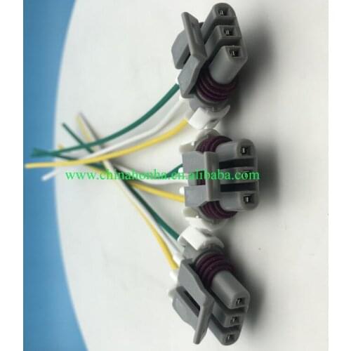 10/20/50/100pcs/lots 3 Pin LS MAP And 58x Crank Engine Speed Sensor Connector for Wiring Connector 12129946 wire harness