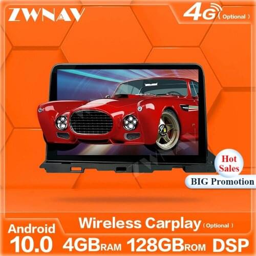 128G Wireless Carplay Android 10 Player For Mazda 6 2002 2003 2004 2005 2006 2007 2008 Car GPS Auto Audio Radio Stereo Head Unit