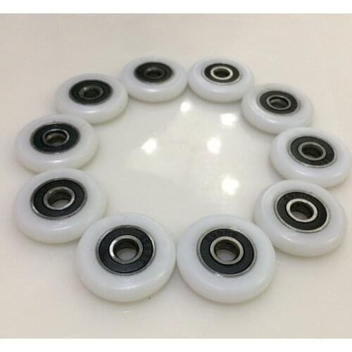 4pcs/8Pcs/10pcs shower room accessories bearing roller Bath cabinet roller wheel 20mm/23mm/25mm G25 Drop Ship