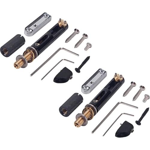 5 Strings Headless Electric Bass Bridge W/ Screws Wrench Bridge Base Set