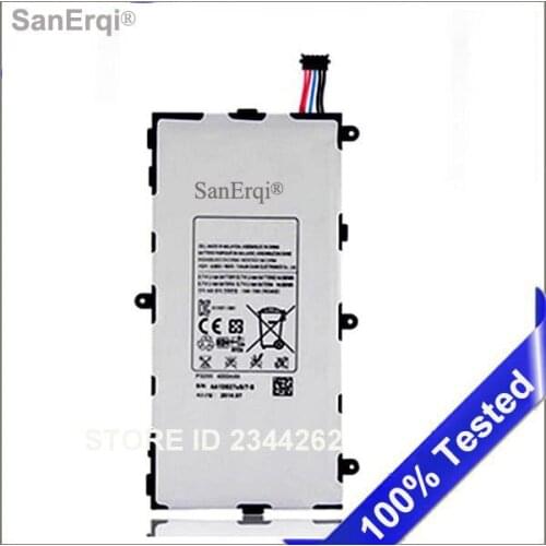 T4000E For Samsung Galaxy T210 Battery Tab Tablet 3 7.0 T211 T215 T210R T217A SM-T210R T2105 P3210 4000mAh