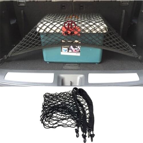 For BMW e34 x5 g05 f11 e46 f48 x3 g01 e83 f34 Accessories Car Trunk Rear Storage Cargo Network trunk Luggage net Elastic Mesh