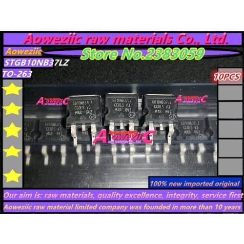 Aoweziic 2016+ 100% new imported original STGB10NB37LZ GB10NB37LZ TO-263 automotive computer ignition driver chip