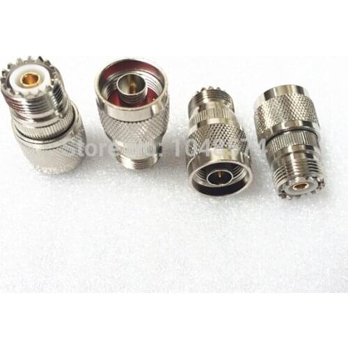 Free shipping N male to PL259 UHF female RF Coaxial Adapter Adaptor Connector