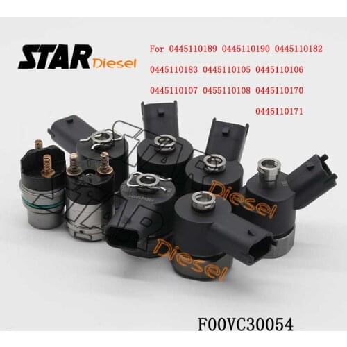 F00VC30054 Solenoid Valve F00VC30054 Magnetic Valves Diesel injector for 0 445 110 181, 0 445 110 189, 0 445 110 190, 0986435055